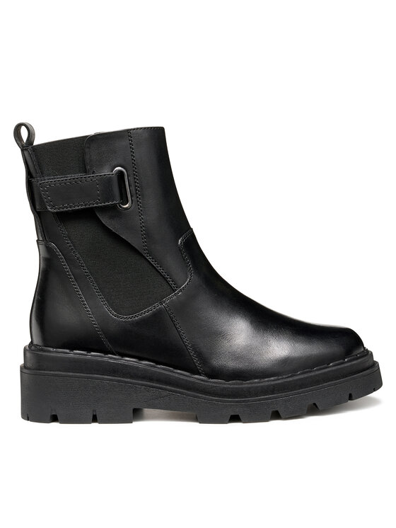 Geox Botki D Felleny D56XEC 00043 C9999 Czarny