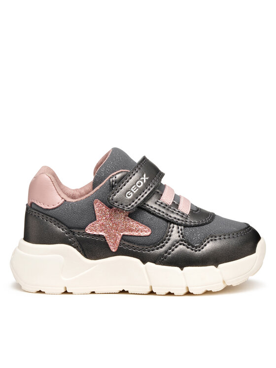 Geox Sneakersy B Flexyper Mini B566NB 0AJAS C9F8W S Szary