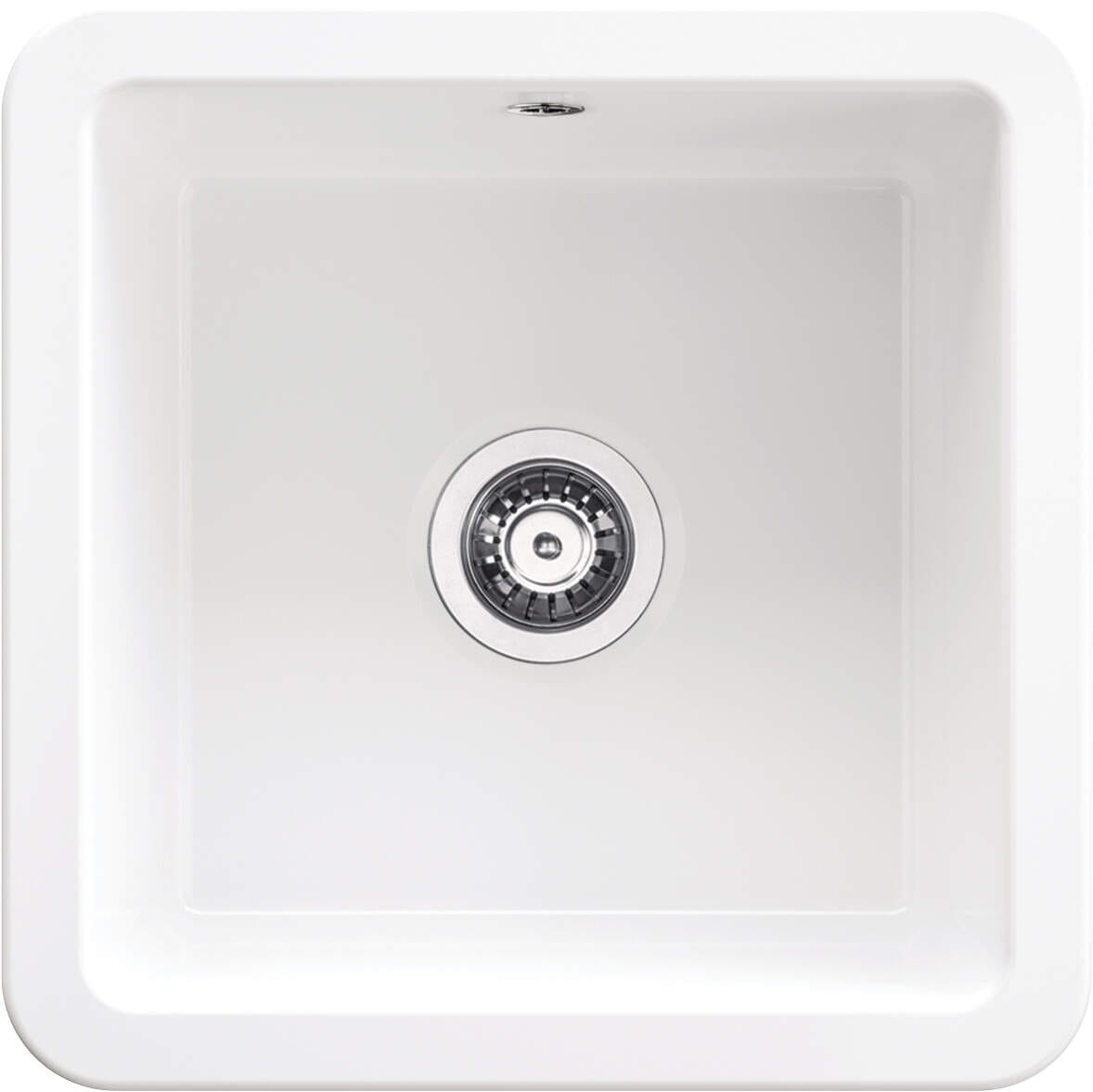 Deante Zlewozmywak ceramiczny 1-komorowy Lumi biały ZCU_610B