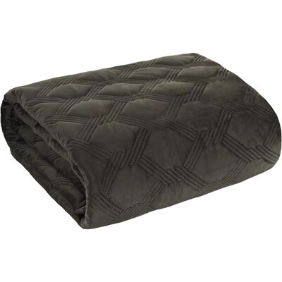 Narzuta EUROFIRANY Sofia 200 x 220 cm Stalowy