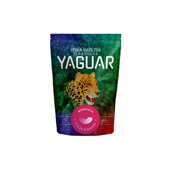 Yerba Mate Yaguar Maracuya, 500 g