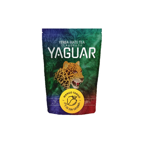 Yerba Mate Yaguar Mango Tango, 500 g