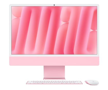 Apple iMac 24 M4/32GB/2TB/MacOS Retina 4,5K Różowy 10R GPU Nano
