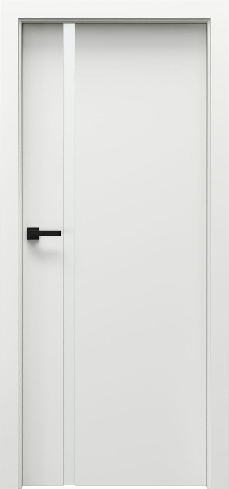 Porta Drzwi Wewnętrzne Z Szybą Focus Premium Lakier Biały