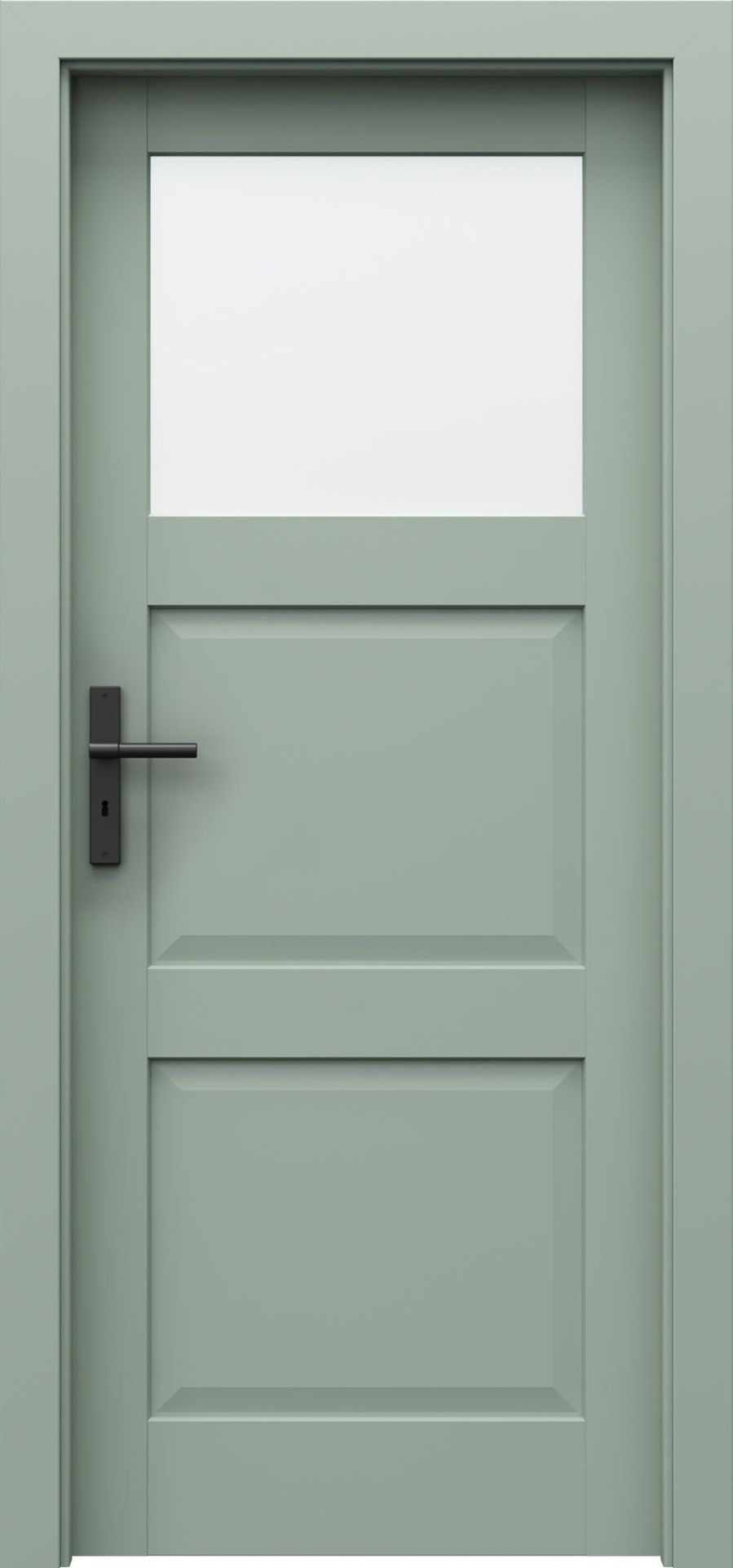 Porta Drzwi Wewnętrzne Z Szybą Balance D.1 Okleina Fiord