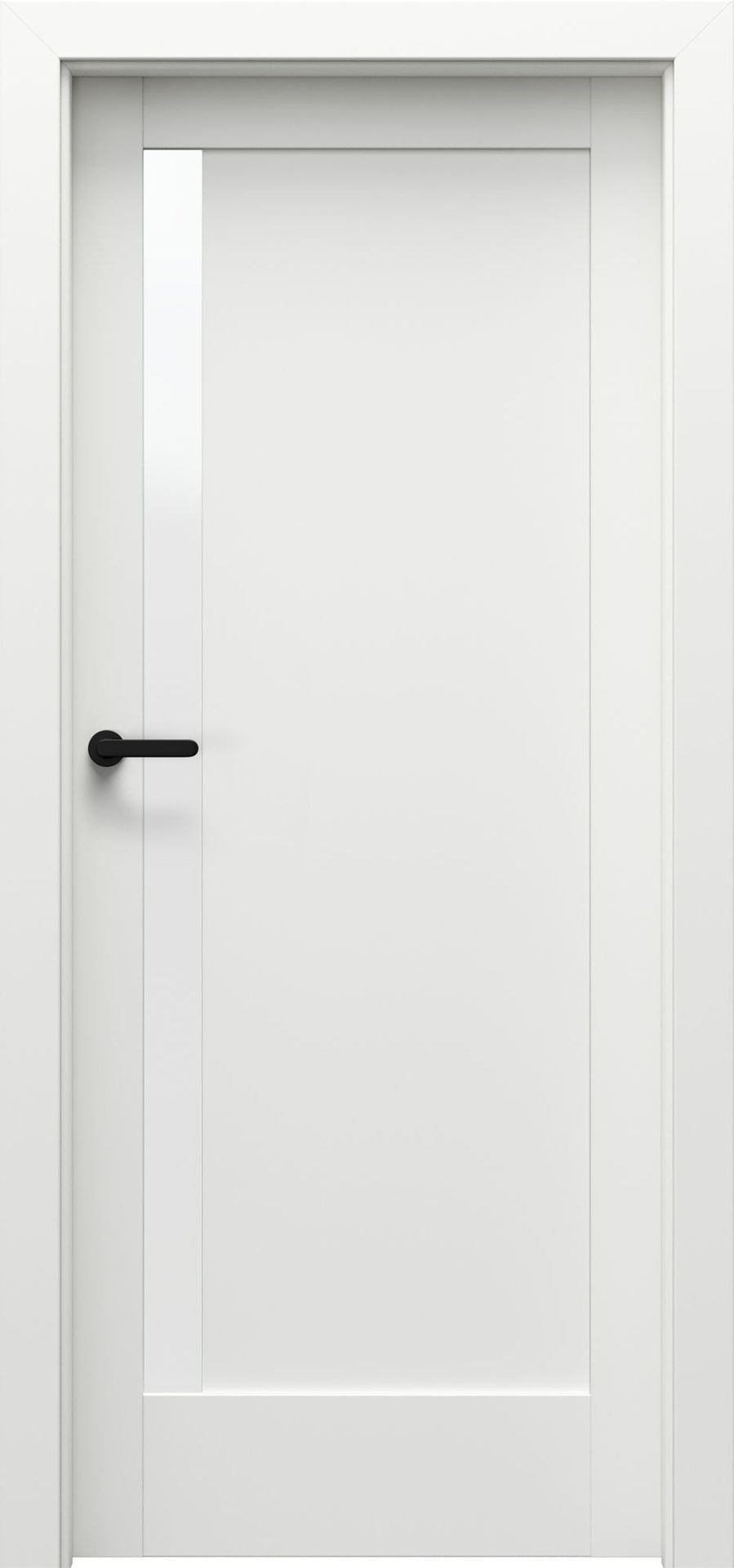 Porta Drzwi Wewnętrzne Z Szybą Verte Home M.1 Okleina Biała