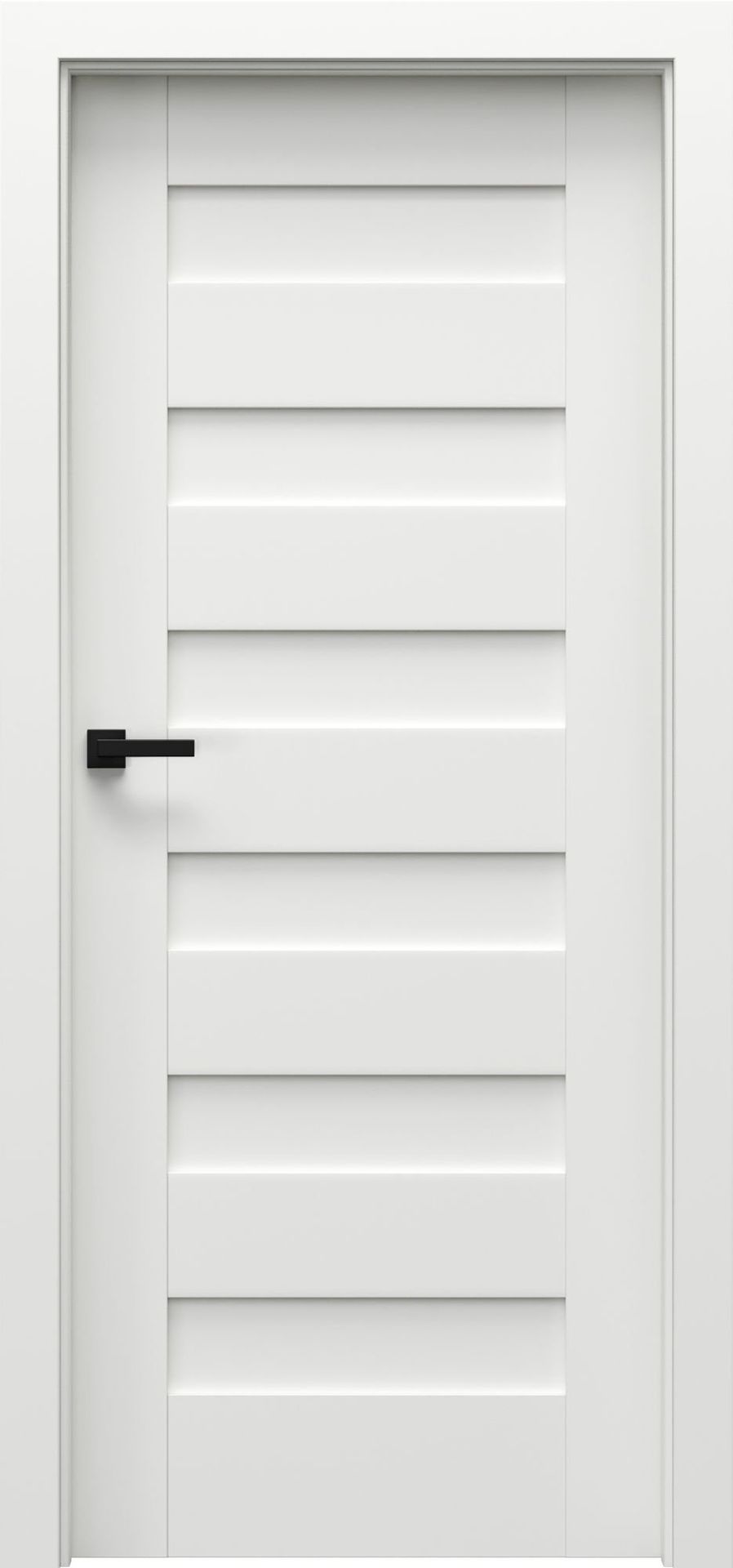 Porta Drzwi Wewnętrzne Z Szybą Koncept C.0 Okleina Biała