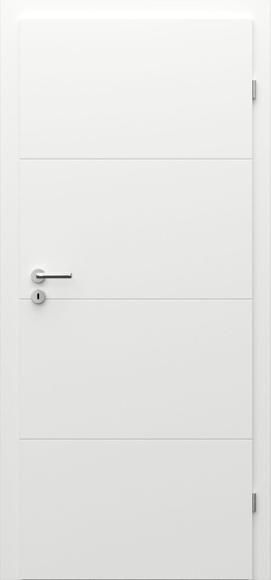 Porta Drzwi Wewnętrzne Pełne Factor 2 Lakier Biały