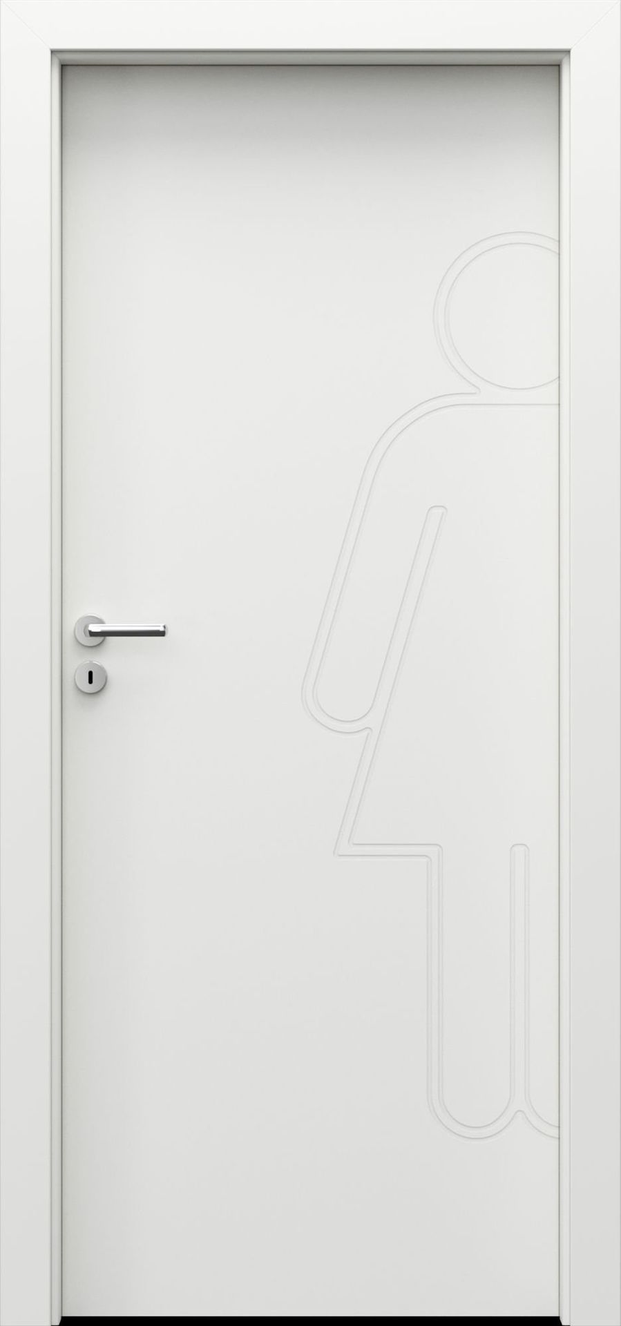 Porta Drzwi Wewnętrzne Pełne Factor 5 Lakier Biały