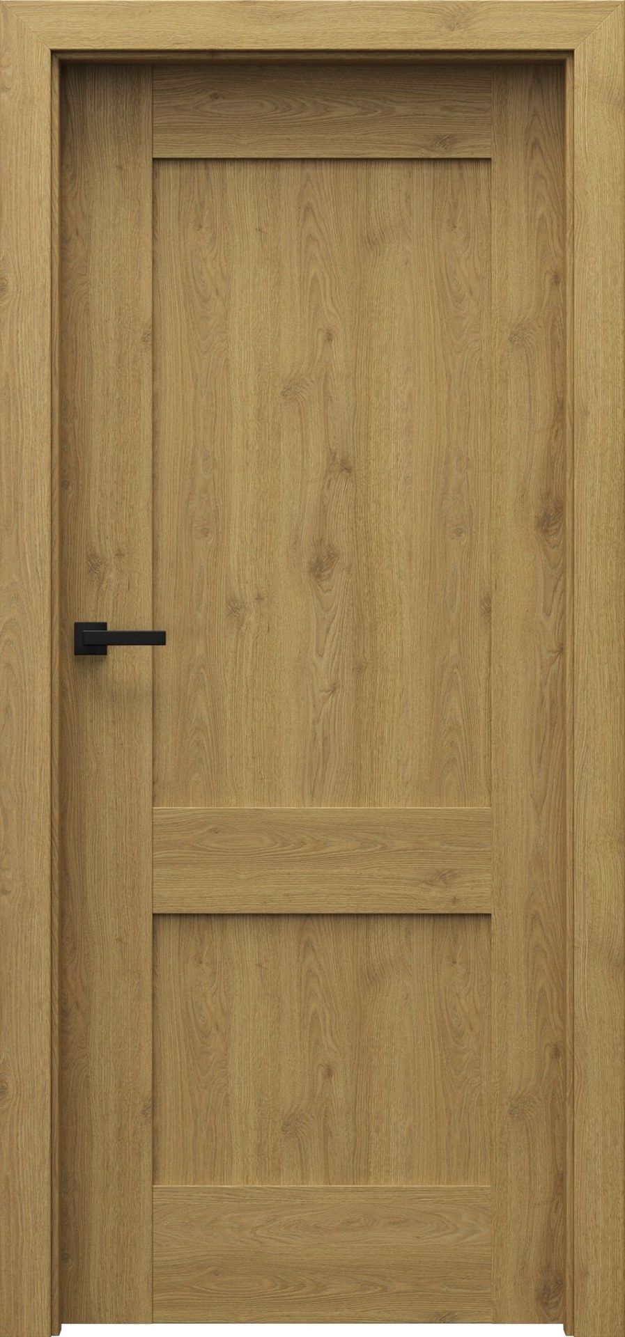 Porta Drzwi Wewnętrzne Pełne Verte Premium C.0 Okleina Dąb Naturalny