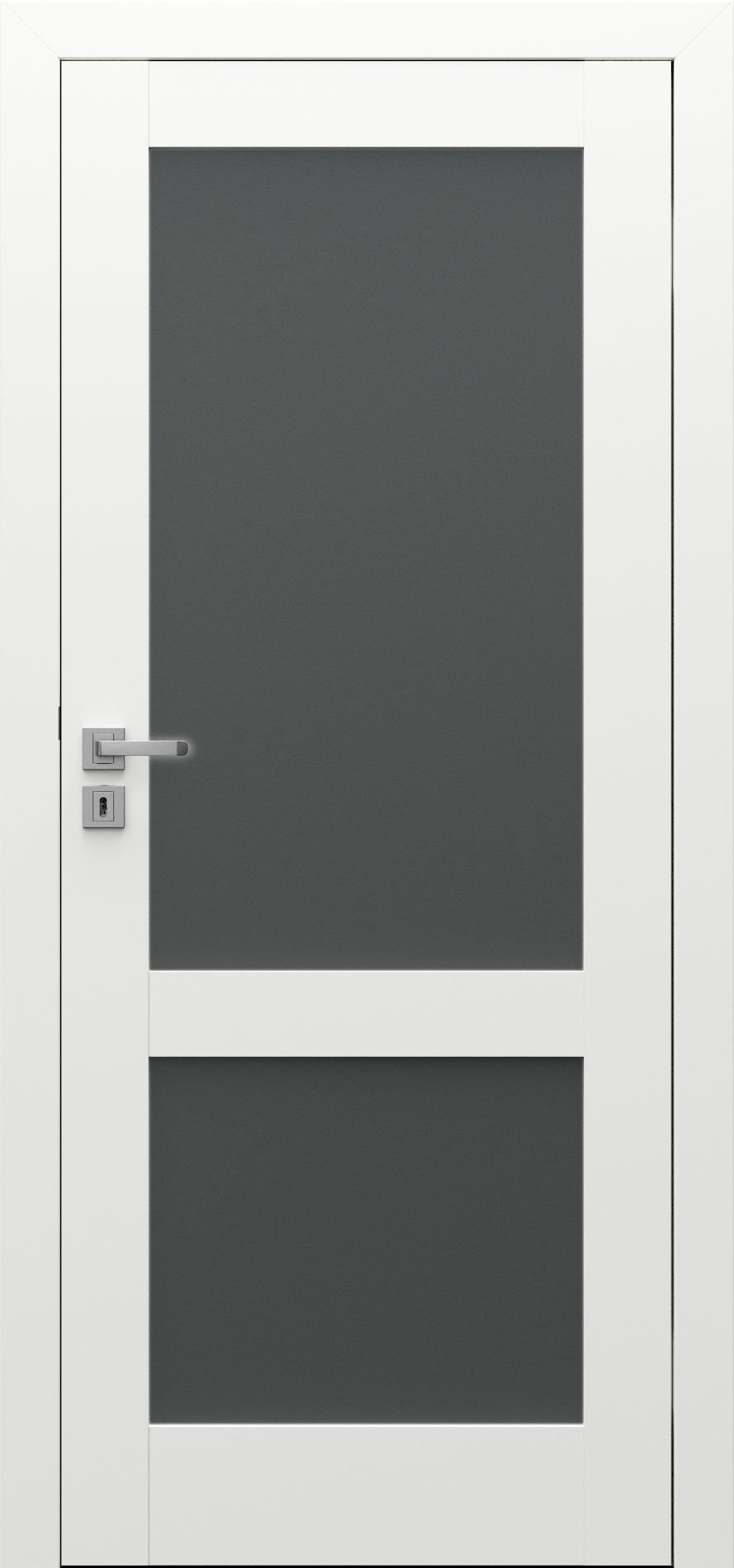 Porta Drzwi Wewnętrzne Z Szybą Grande C.1 Lakier Biały