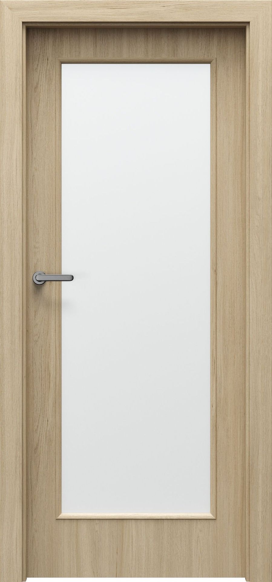 Porta Drzwi Wewnętrzne Z Szybą Nova 2.2 Okleina Dąb Matowy