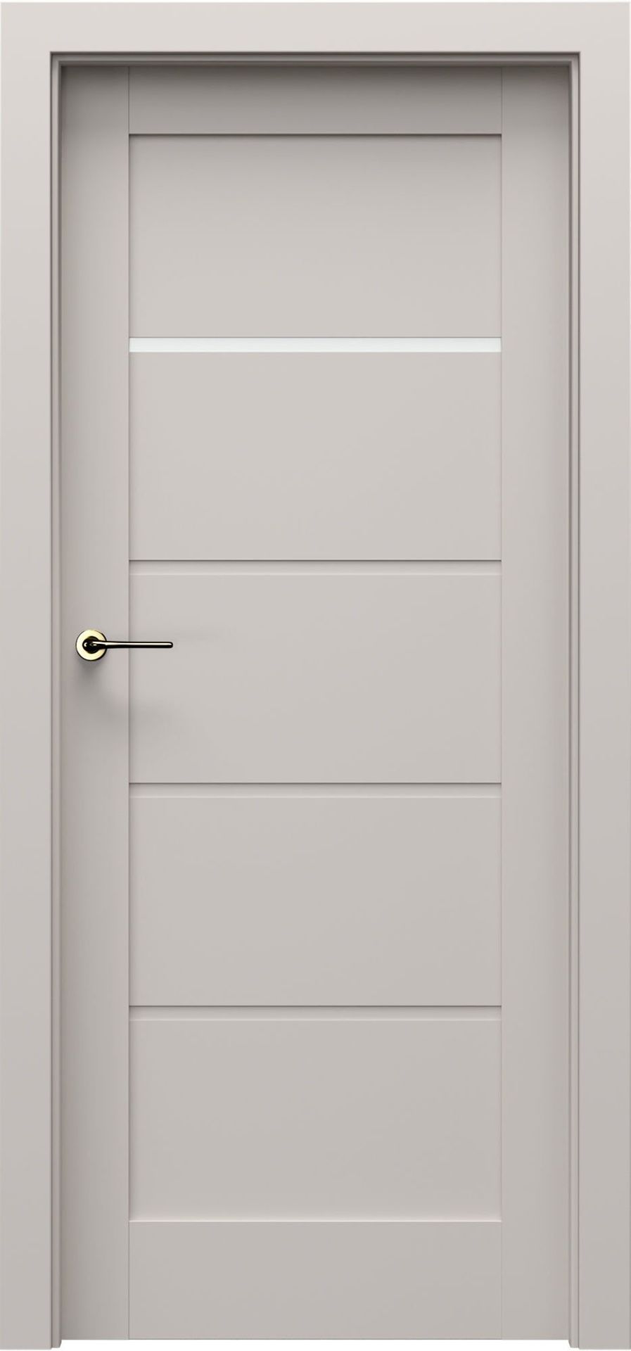 Porta Drzwi Wewnętrzne Z Szybą Grande G.1 Lakier Kaszmir