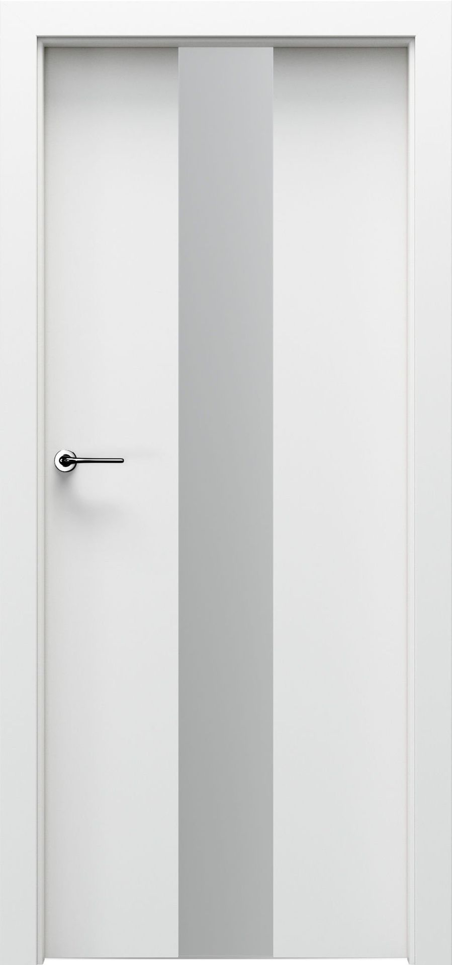 Porta Drzwi Wewnętrzne Z Szybą Focus 2.0 Okleina Biała