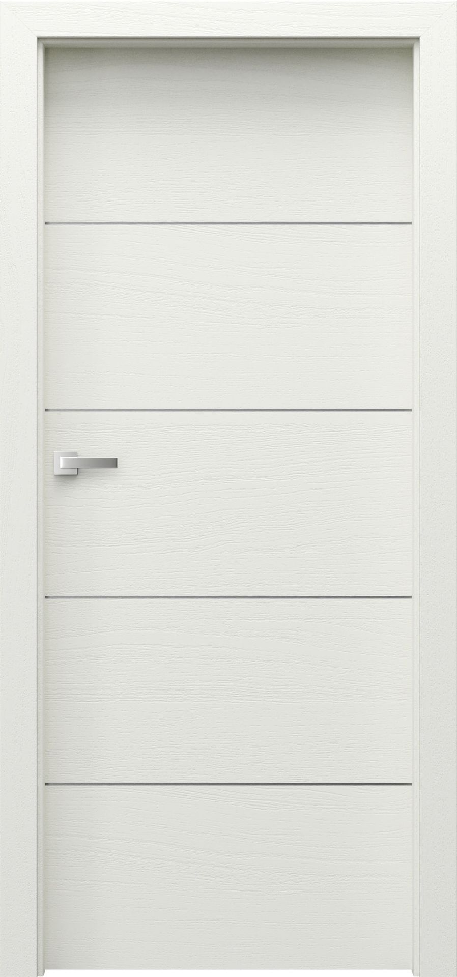 Porta Drzwi Wewnętrzne Pełne Natura Line E.2 Okleina Dąb Biały