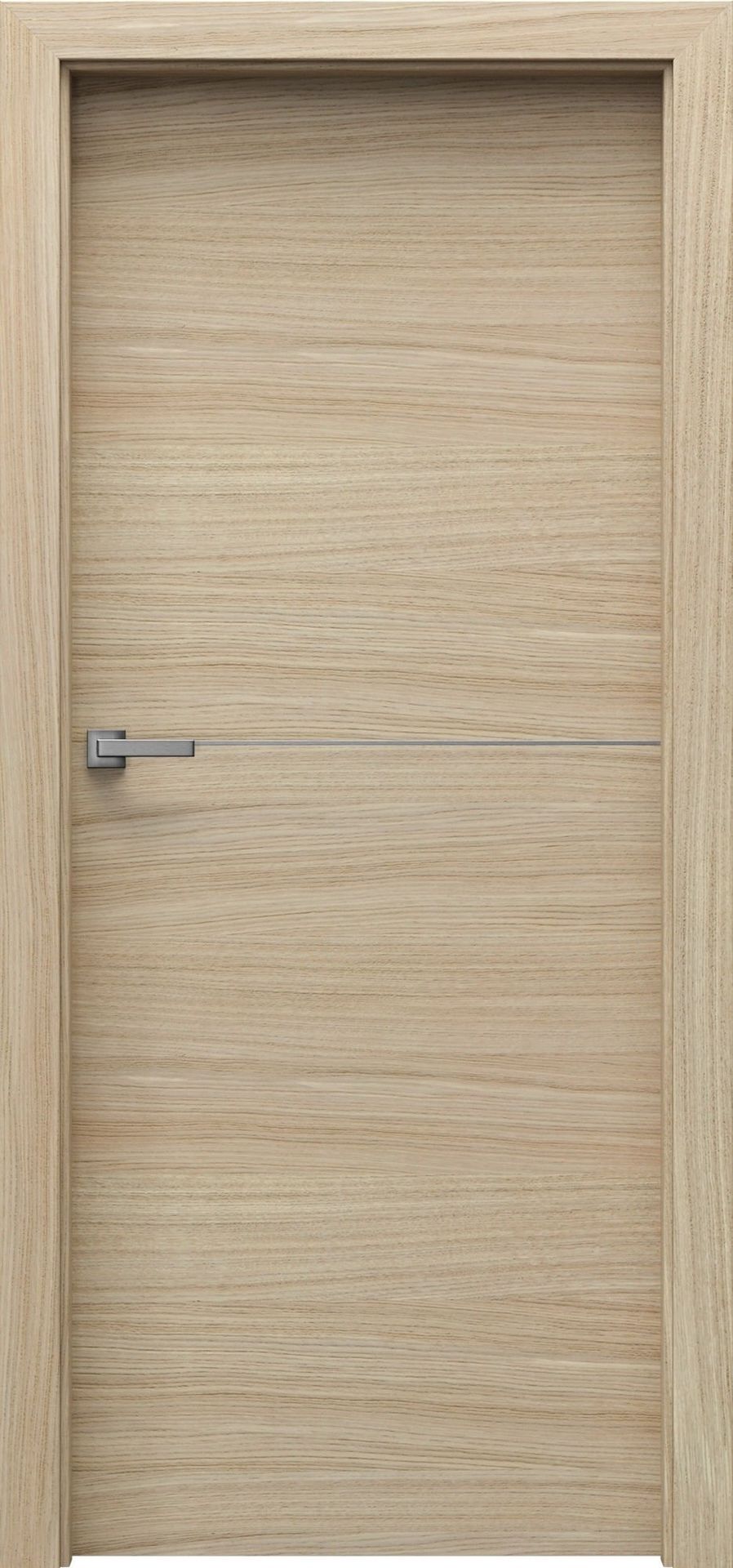 Porta Drzwi Wewnętrzne Pełne Natura Line F.1 Okleina Dąb Jasny