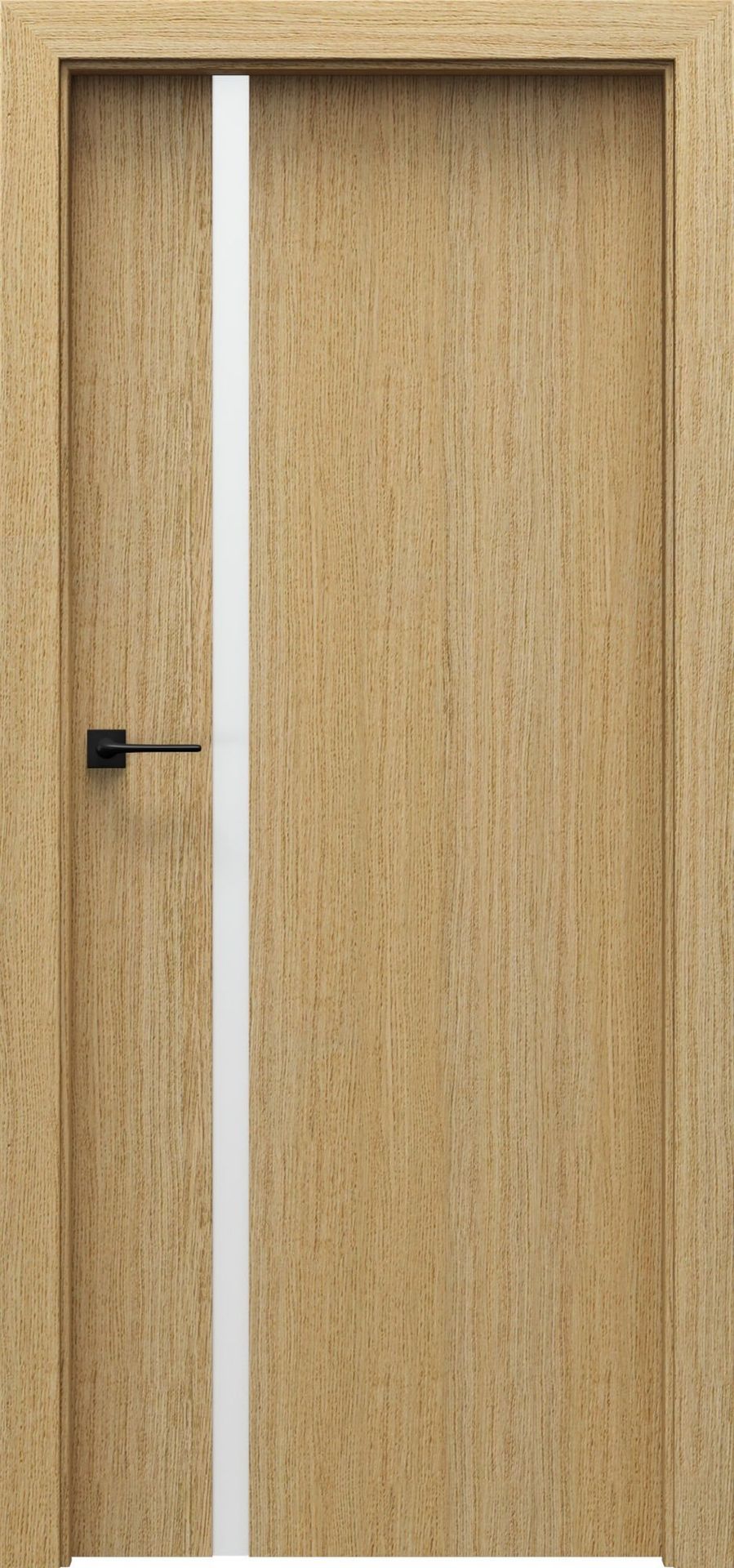 Porta Drzwi Wewnętrzne Z Szybą Natura Space G.1 Okleina Dąb 1
