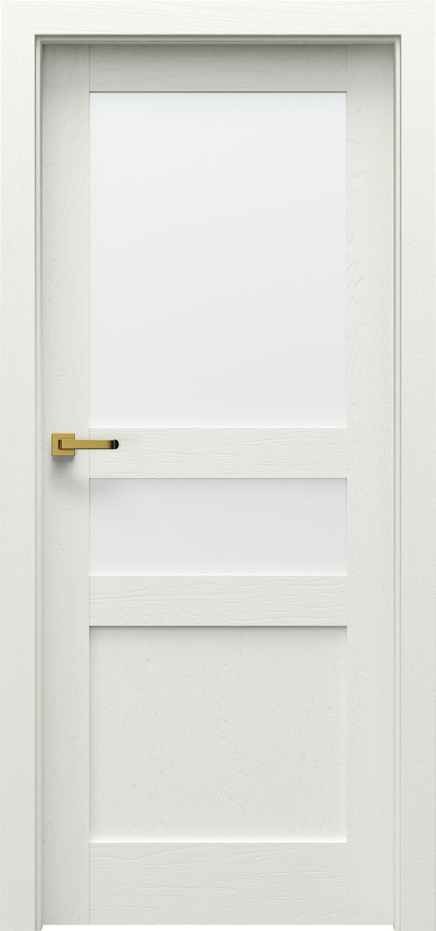 Porta Drzwi Wewnętrzne Z Szybą Natura Grande D.1 Okleina Dąb Biały