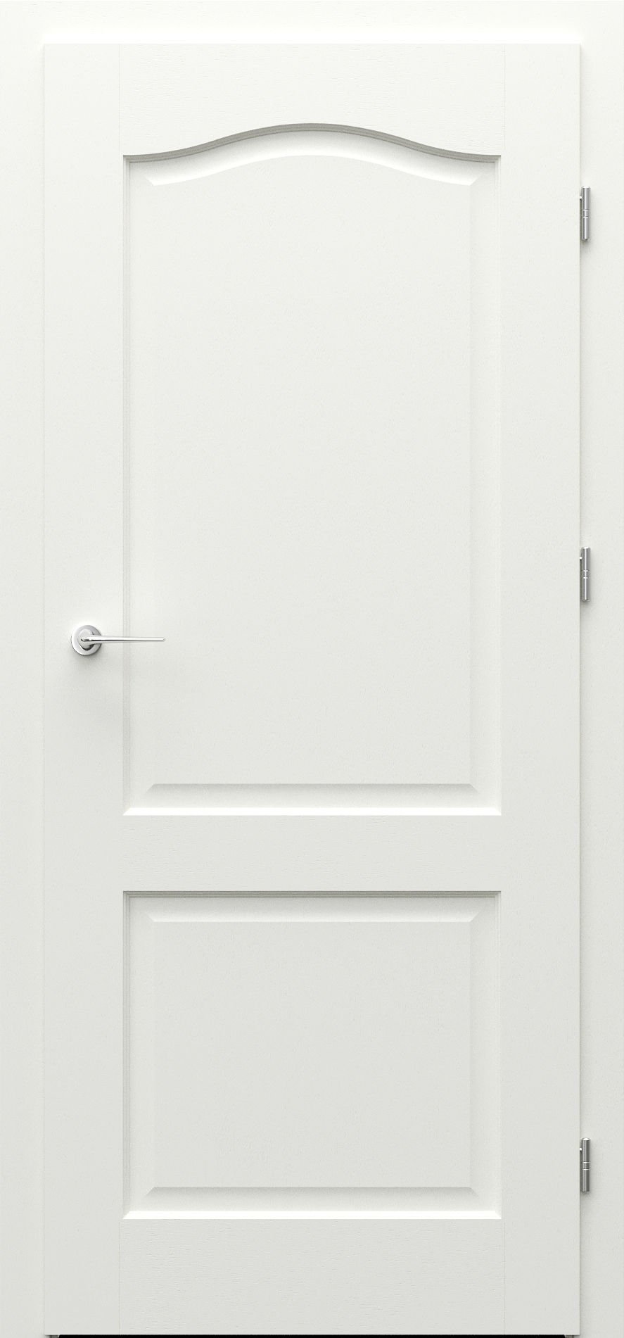 Porta Drzwi Wewnętrzne Pełne Madryt Okleina Dąb Biały