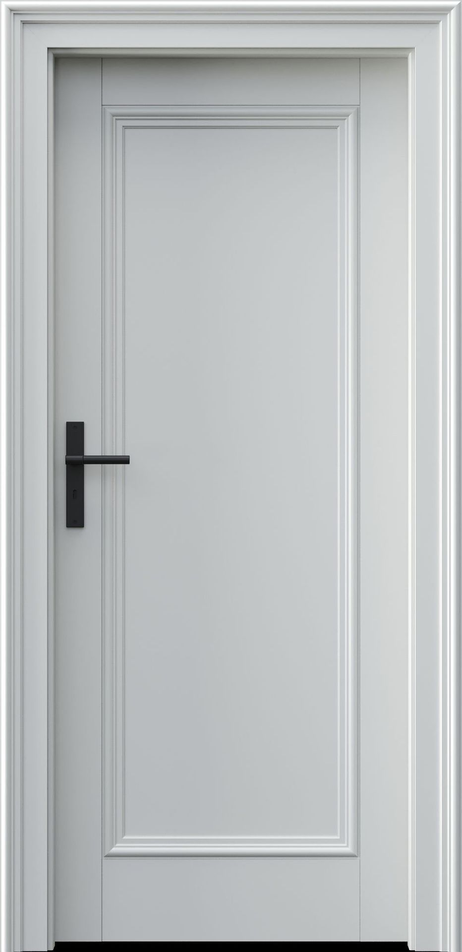 Porta Drzwi Wewnętrzne Pełne Ornato O.1 Lakier Szary