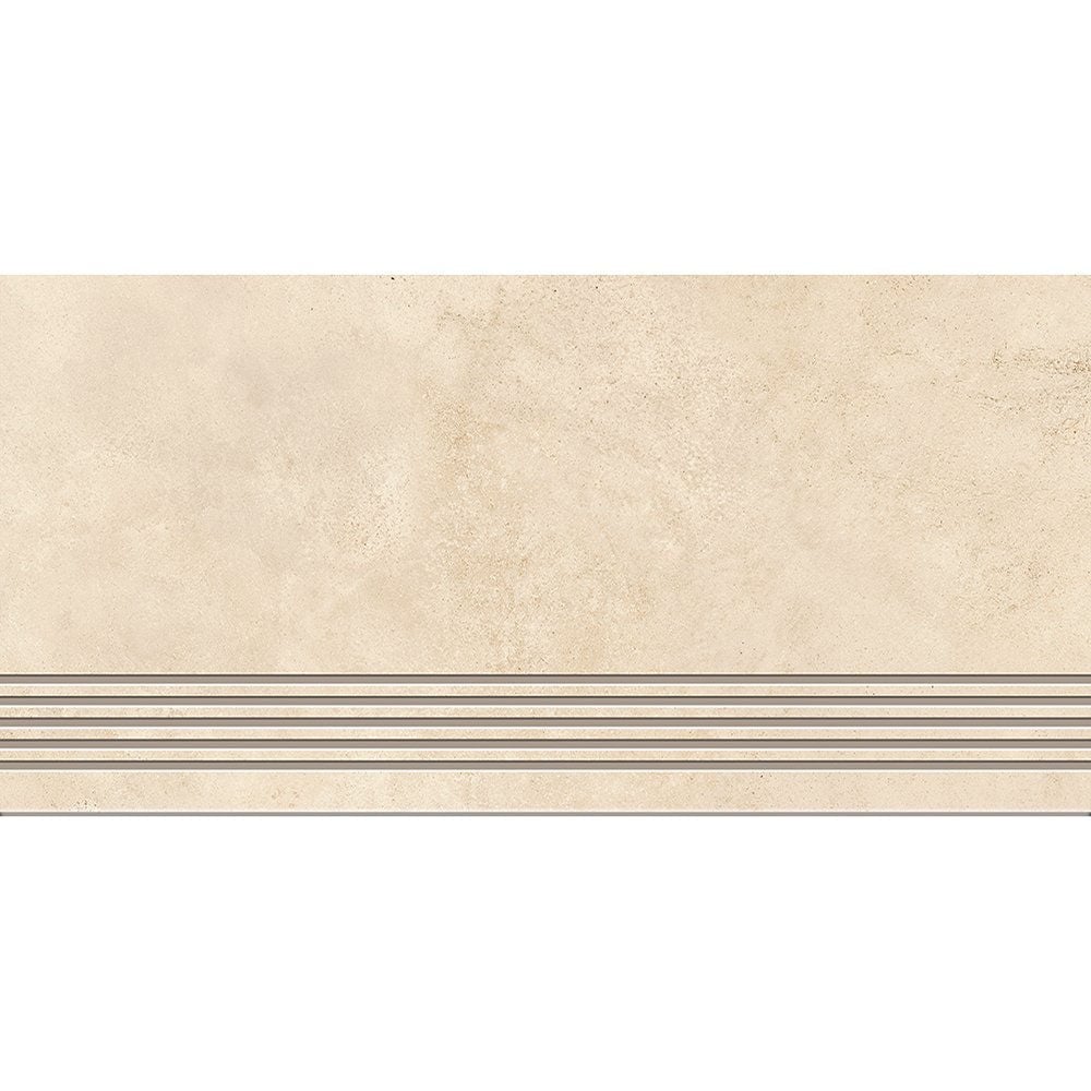 Senti Stopnica Cemento Beige Mat Rectified 29,8X59,8 Cer-Art