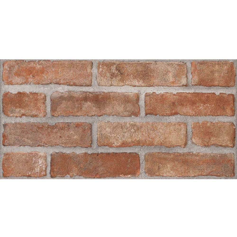 NEXTERIO Gres Brick Red Mat 31X62 Antica Ceramica Rubiera