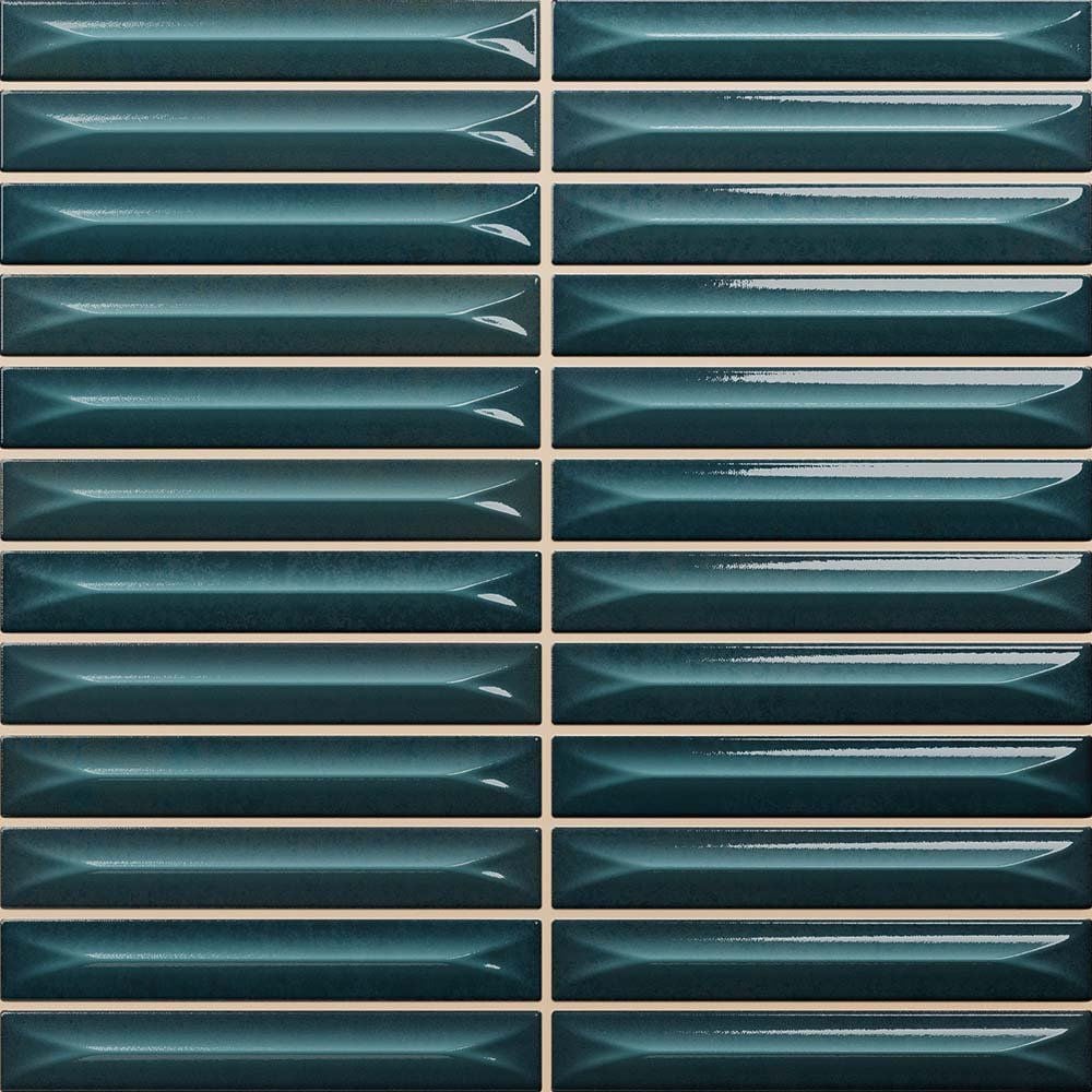 Glazura Nikaia Blue Glossy 20X20 VA