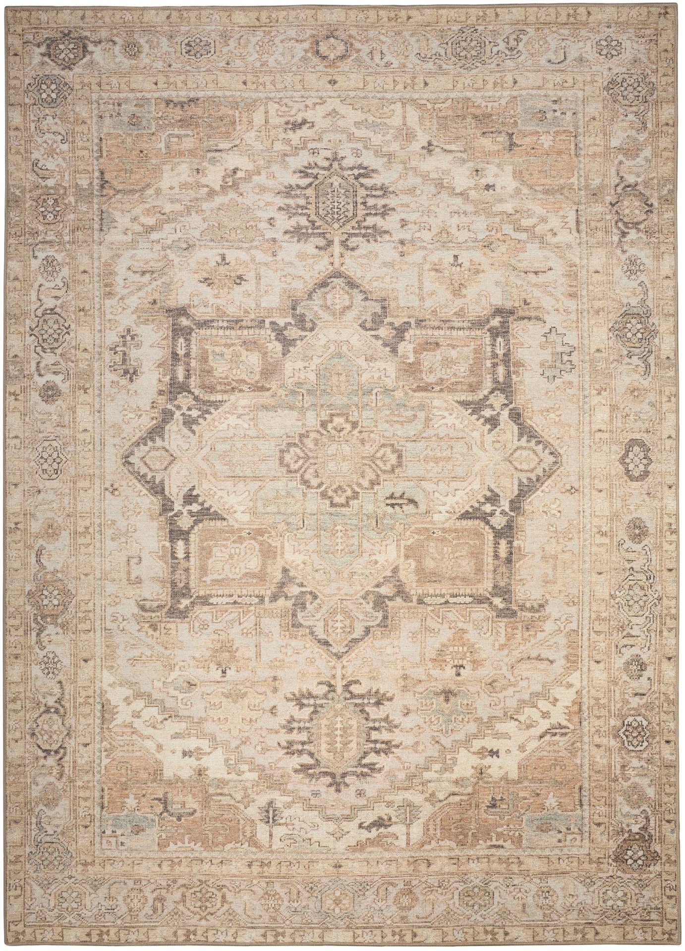 Dywan Tradycyjny Vintage Washables 11 Coral Mint 239X300