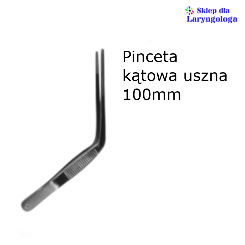 Pinceta kątowa 100mm uszna 08-627 Metech