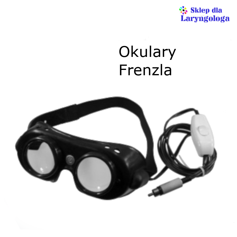 Okulary Frenzla do badania oczopląsu z zasilaczem sieciowym 08-655 Metech