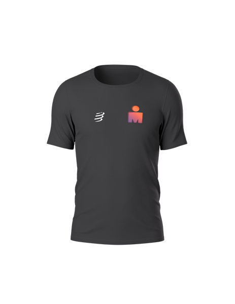 COMPRESSPORT Koszulka biegowa z krótkim rękawem TRAINING SS T-SHIRT IRON MAN 2025 black sunset