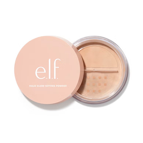 e.l.f. Cosmetics Halo Glow Setting Powder in Medium Utrwalający puder sypki z efektem subtelnego blasku