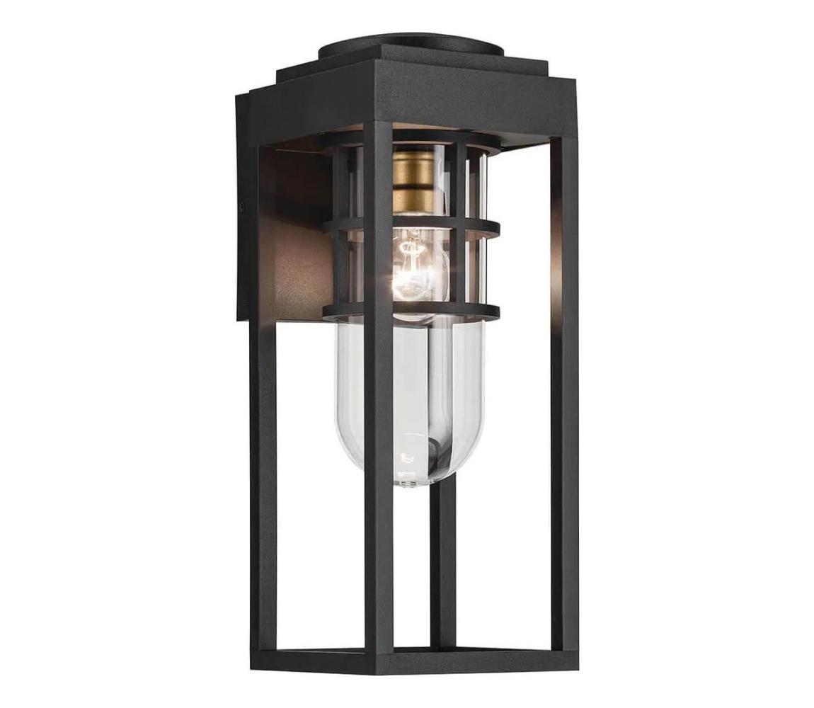 Elstead Lighting Kichler KL-HONE-M-BKT - Kinkiet zewnętrzny HONE 1xE27/60W/230V IP44