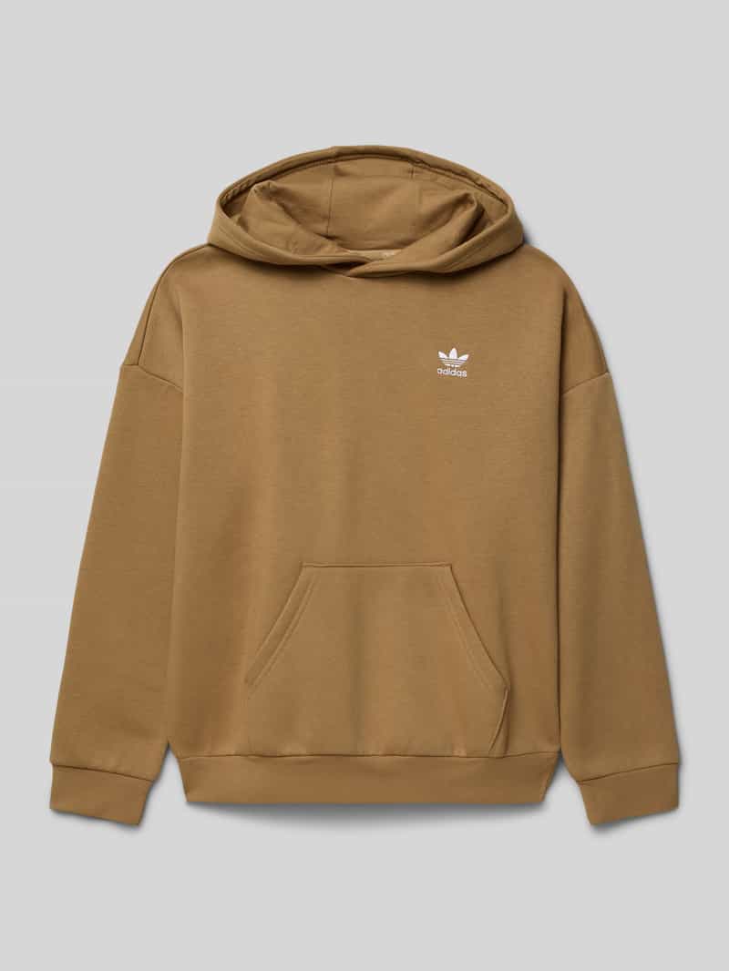 Bluza z kapturem z wyhaftowanym logo