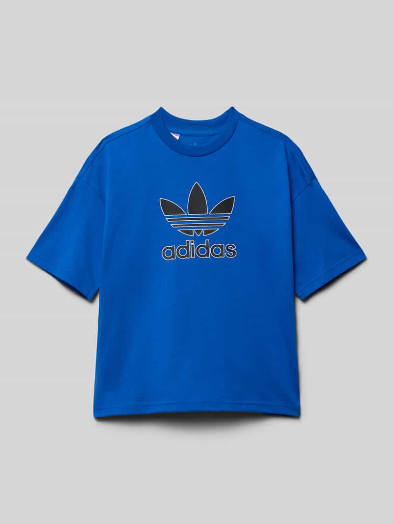 T-shirt z nadrukiem z logo