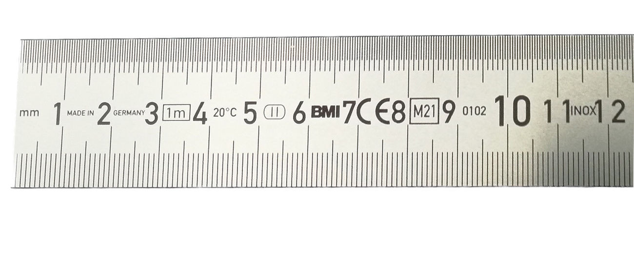 BMI Liniał stalowy półsztywny 2000mm nierdzewny 16-203-31 966200040