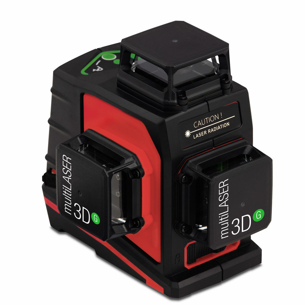 BMI Laser krzyżowy multiLASER 3D GREEN  654-3DG