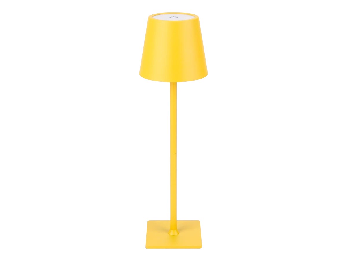 Lampa stołowa 3.5W 400lm CCT LED LINE TAZA 2x2000mAh 4in1 żółta