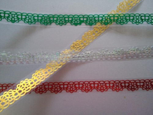 Taśma hologramowa z brokatem