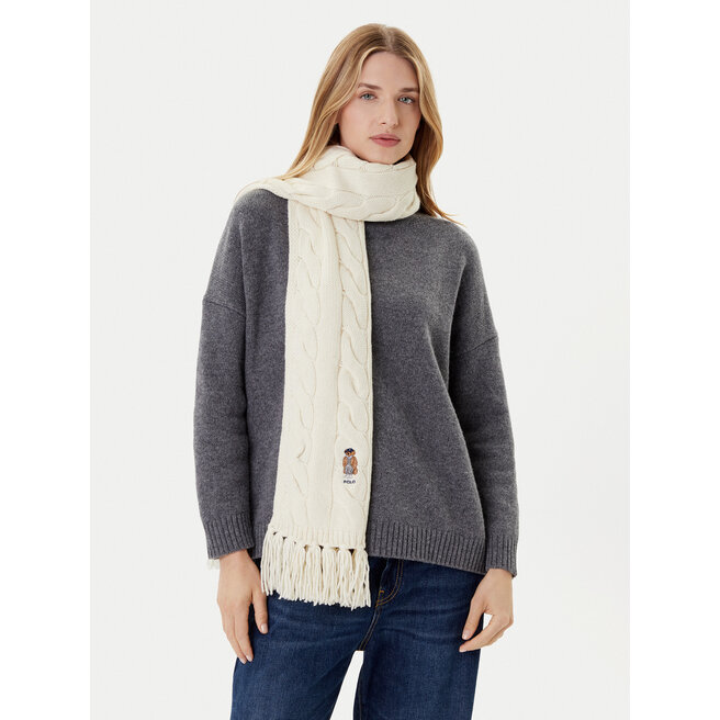 Szalik Polo Ralph Lauren 455981434001 Écru