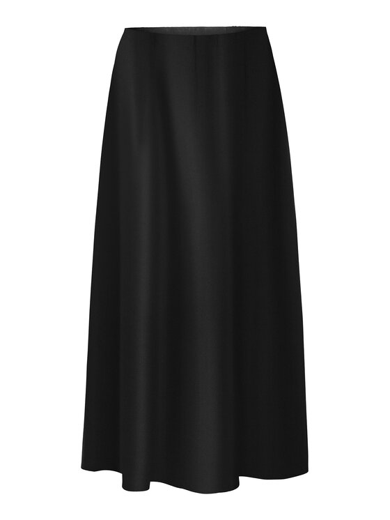 ONLY Spódnica maxi Nova 15357477 Czarny Regular Fit
