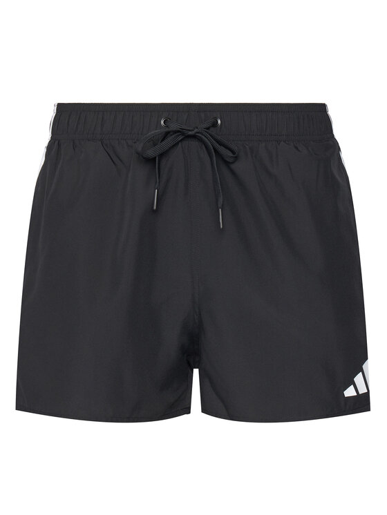 adidas Szorty kąpielowe 3-Stripes JG1031 Czarny Regular Fit