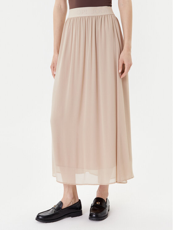 JOOP! Spódnica trapezowa 58 253S58Sumi 30047649 Beżowy Regular Fit