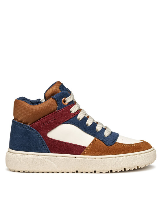 Geox Sneakersy J Theleven J46LDC 05422 C1MD6 D Brązowy