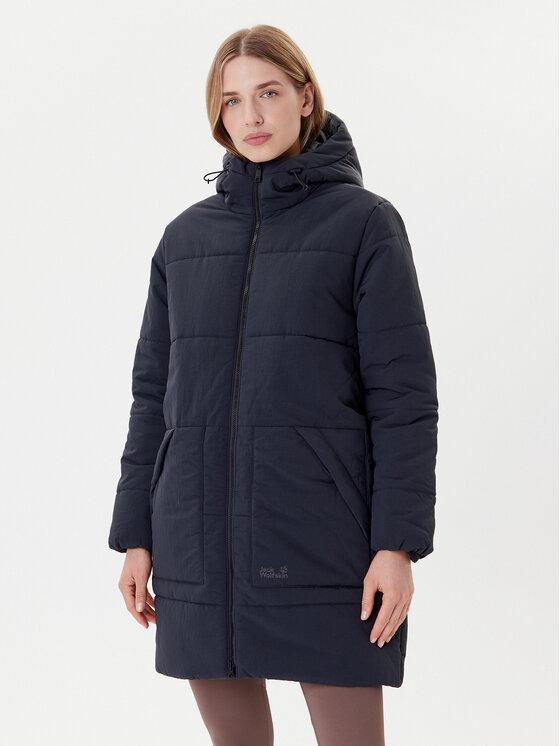 Jack Wolfskin Kurtka zimowa Northern Lite Coat A65067 Granatowy Regular Fit