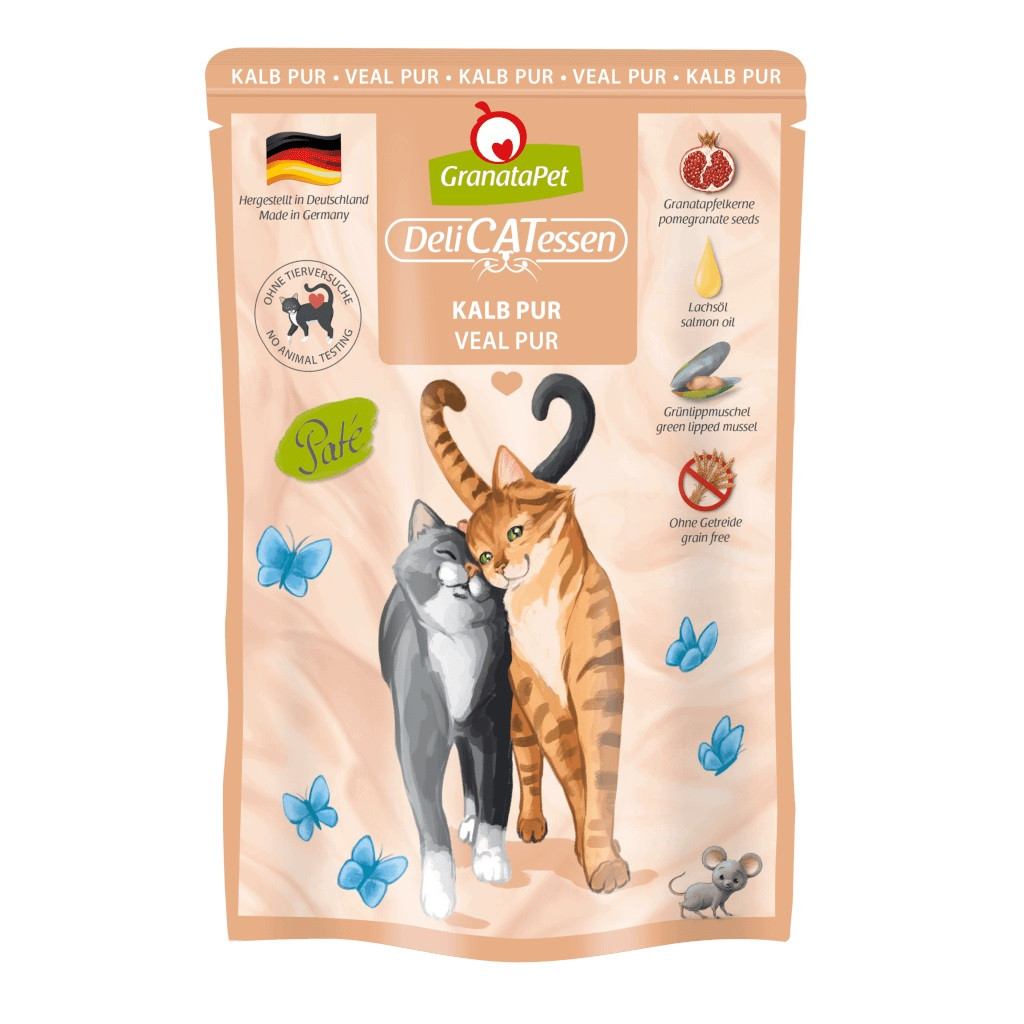 GRANATAPET DeliCATessen Cielęcina - mokra karma dla kota - 85g