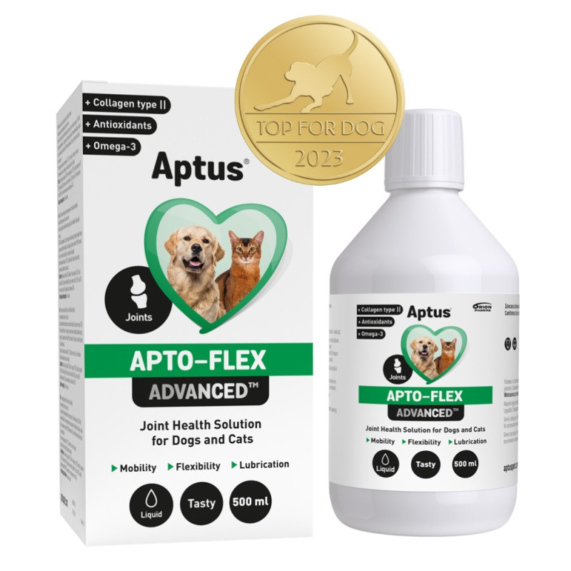 APTUS Apto-flex Advanced - suplementy na stawy dla psa i kota - 500ml