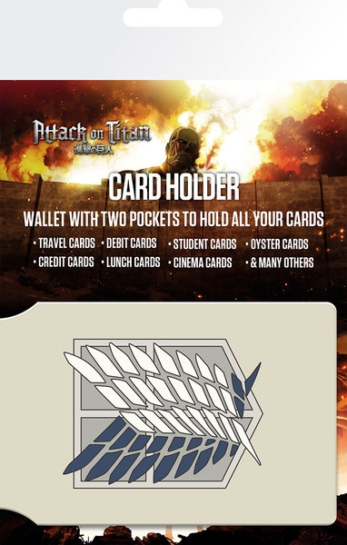 Atak Tytanów. Attack On Titan Odznaka - Okładki na Dokumenty i Karty