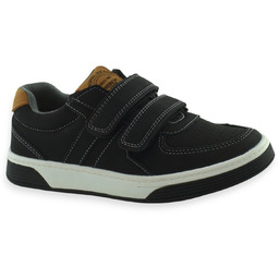 Półbuty dla chłopca na rzep American Club XD 128 Czarne