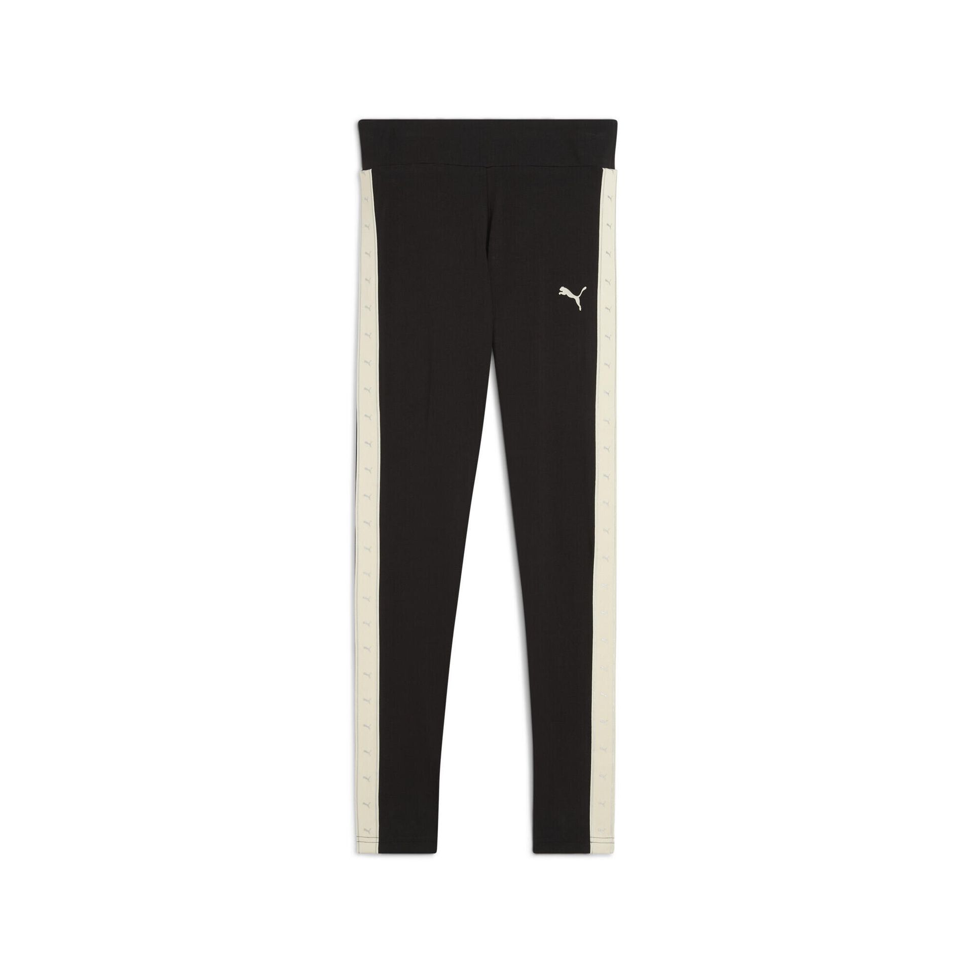 Młodzieżowe legginsy Essentials Tape PUMA Black